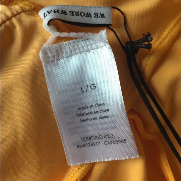 WEWOREWHAT Moe Bikini Top - Picture 7 of 7